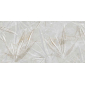 Poeme листья кремовый 30x60 декор матовый - превью 5