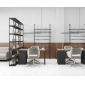 Wood Canarium Wenge Stripes 60x120 керамический гранит структурный матовый карвинг - превью 8