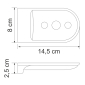 Мыльница Kammel K-8369WHITE - превью 3