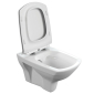 Унитаз подвесной Carina XL Clean On DPL EO с сиденьем Slim - превью 5
