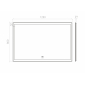 Зеркало Venus 120х80 с LED подсветкой - превью 4
