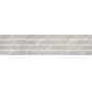 Гренель мозаичный серый 9,8x46,8 бордюр матовый SG144\004T - превью 1