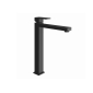 Смеситель для раковины FUTURA однорычажный, высокий, без донного клапана 3/8,  матовый черный 66419KM.01.093																														 - превью 1