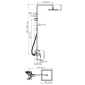 A16701 Душевой комплект со смесителем - превью 2
