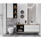 Bohemian Grigio серый 60x60 керамический гранит матовый карвинг - превью 2
