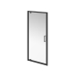 Душевая дверь VETRO, распашная, 90х195, матовый черный - превью 1