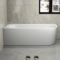 Ванна акриловая приставная Ceruttispa AMI L левая 170*75 см - превью 2