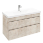 Тумба подвесная SARGAS 60 под умыв-к Cerastyle Frame 60, дуб Йорк, LS-WCAB-60-221 - превью 1