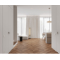 Wood Canarium Chevron M 60x120 керамический гранит матовый карвинг - превью 2