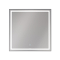 Зеркало Focus 80x80 в раме с LED подсветкой - превью 1
