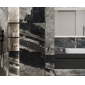 Lunar Nero 80x160 керамический гранит матовый (ghr) глосси инк - превью 3