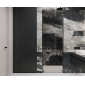 Lunar Nero 80x160 керамический гранит матовый (ghr) глосси инк - превью 4